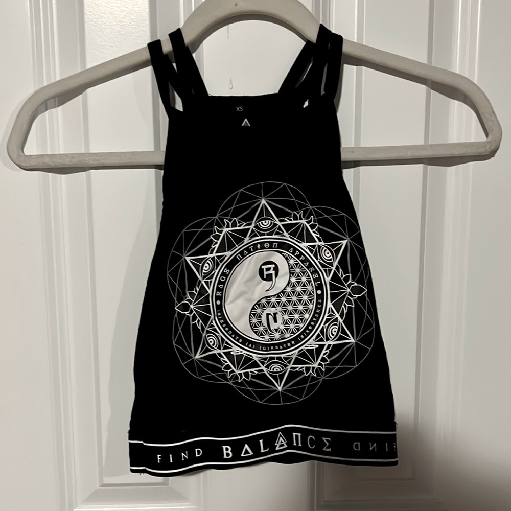 Black Crop Top, Size XS, worn once maybe twice